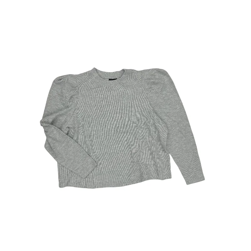 Functional Pants Top Ls By Who What Wear In Grey, Size:Xxl