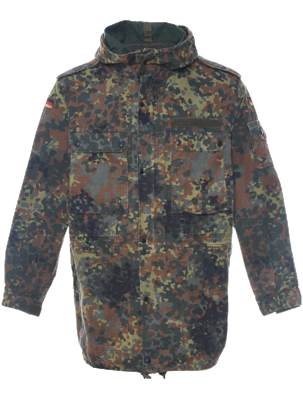 Functional Pants German Military Camouflage Parka Jacket  - M