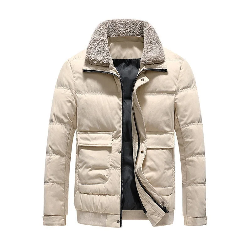 Classic Hoodies DES Men's Winter Puffer Jacket