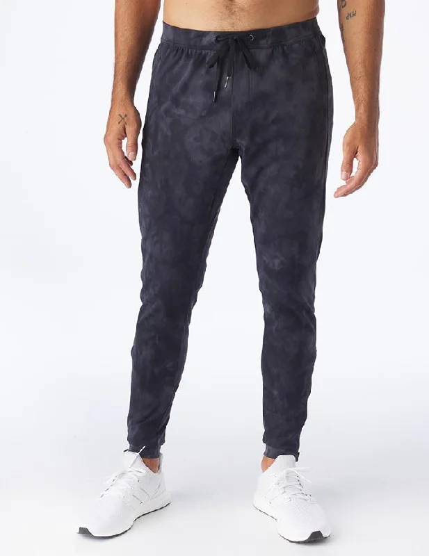 Casual Suits Turf Jogger: Black Stone Dye