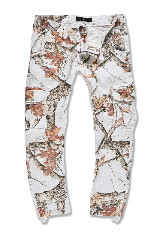 Modern Footwear Big Men's Xavier OG Camo Cargo Pants (Snow Camo)