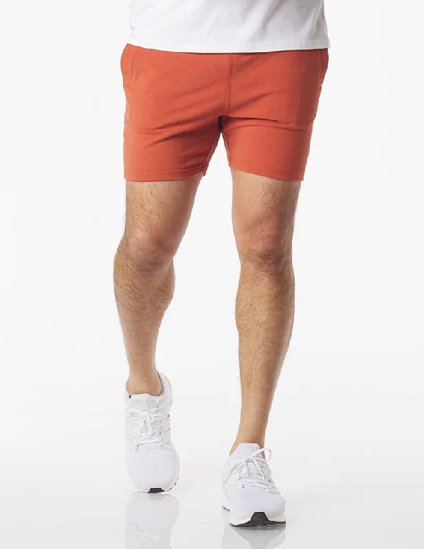 Premium Pants Jet Setter Short 5": Burnt Clay