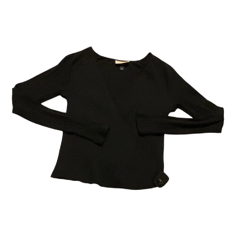 Fashion Accessories Top Long Sleeve By Universal Thread In Black, Size: M