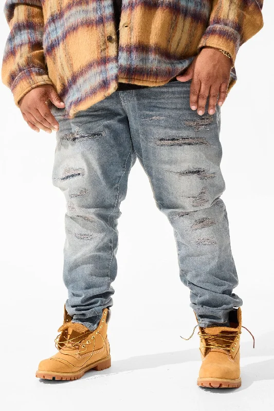 Warm Outerwear Big Men's Sean Caspian Denim (Bully)