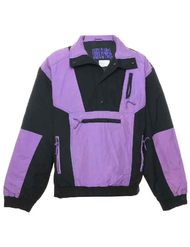 Cozy Sweaters Two Tone Ski Jacket - L