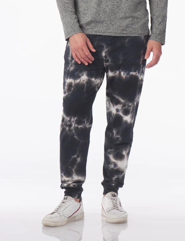 Minimalist Jackets Juniper Jogger: Black Blur Dye