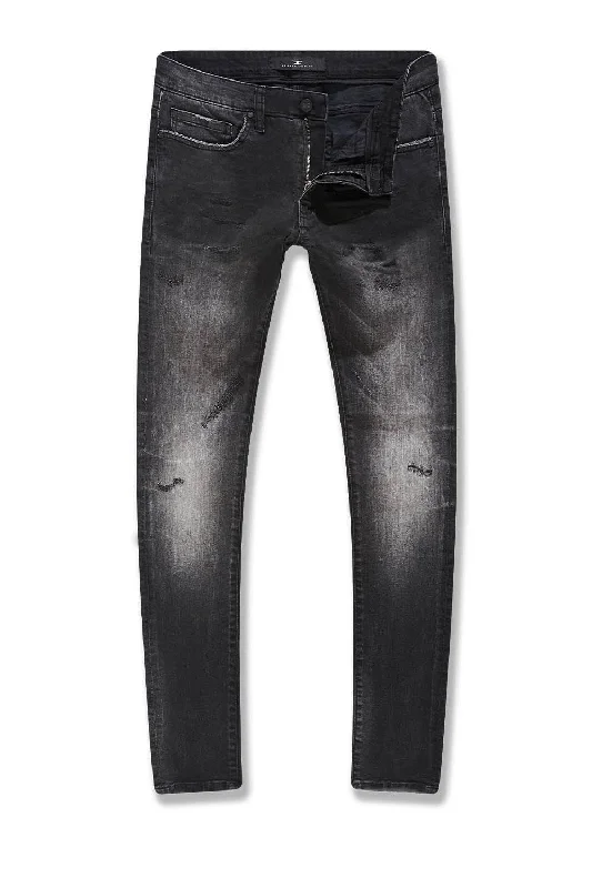 Warm Casuals Big Men's Sean Granite Denim (Industrial Black)