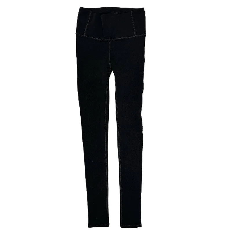 Everyday Jackets Athletic Leggings By Lululemon In Black, Size: Xs