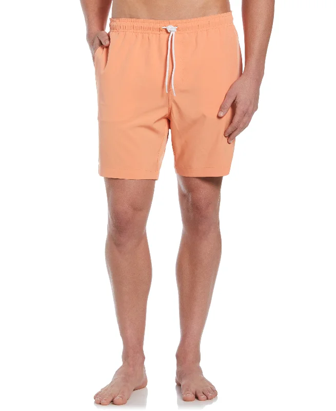 Modern Footwear Solid Swim Trunks