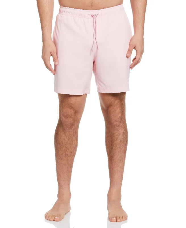 Casual Suits Solid 7" Swim Trunks