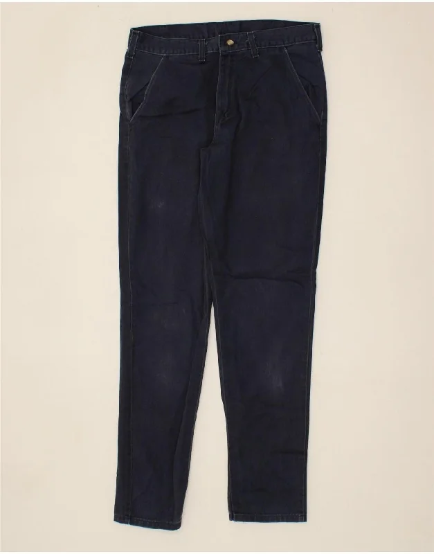 Comfortable Suits DICKIES Mens Slim Jeans W30 L32  Navy Blue Cotton