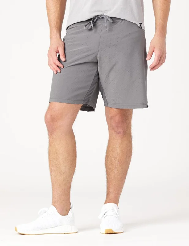 Relaxed Tops Kodiak Cooling Short: Smoke Grey