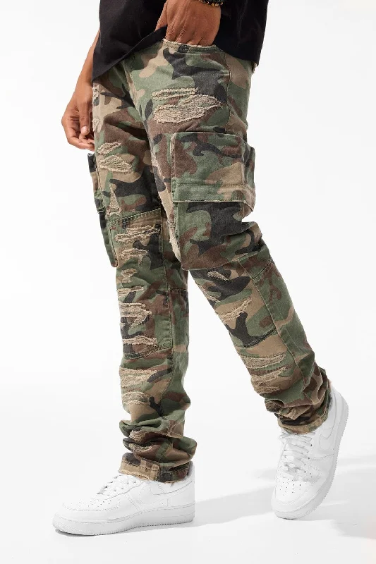 Modern Footwear Xavier - Rebel Cargo Pants (Vintage Camo)