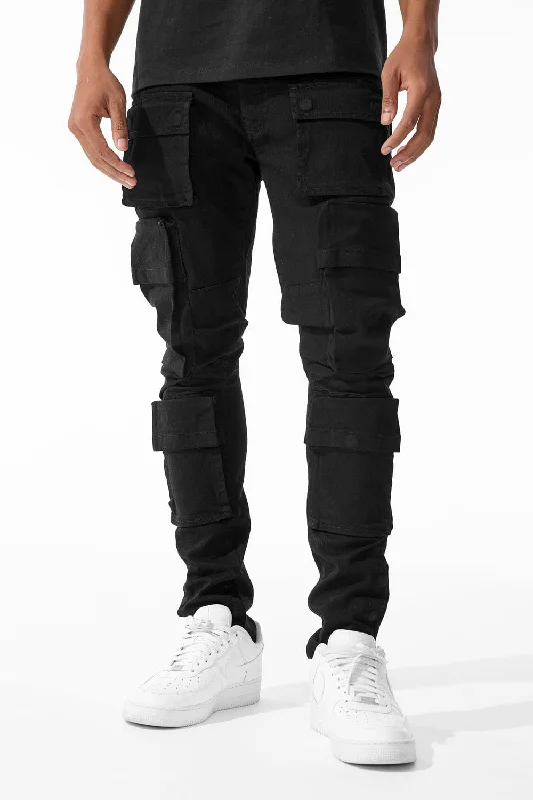 Smart Footwear Ross - Maui Cargo Pants (Jet Black)