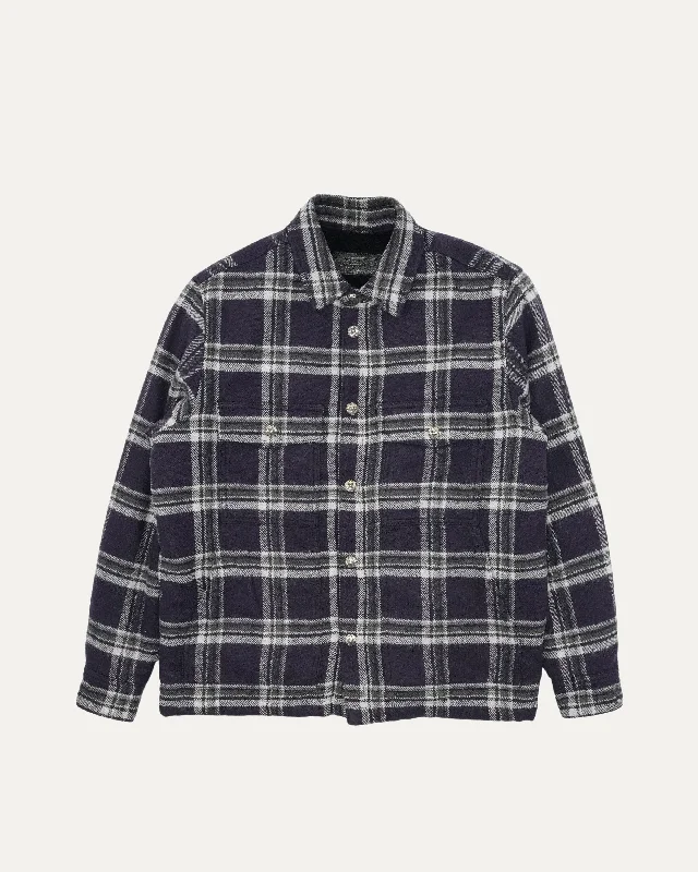 Sporty T-shirts Mullet Head Pile Lined Flannel Shirt