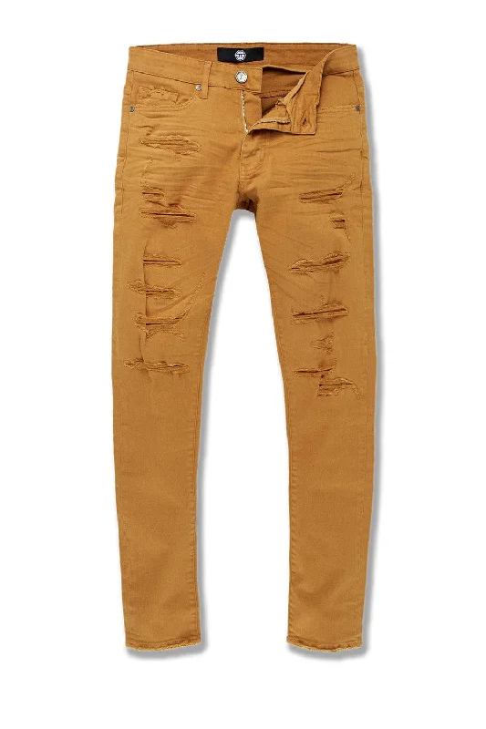 Comfortable Suits Sean - Tribeca Twill Pants (Desert)