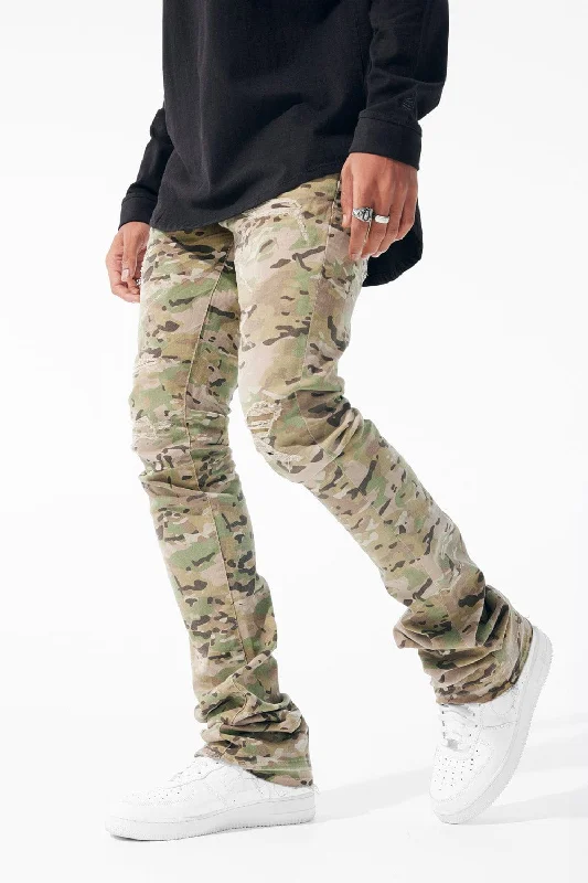 Warm Sweaters Martin Stacked - Tribeca Twill Pants (Camo 2.0)