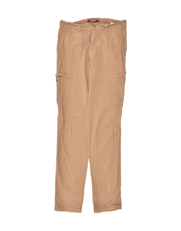 Casual Shorts CARRERA Mens Slim Cargo Trousers W31 L34 Beige Cotton