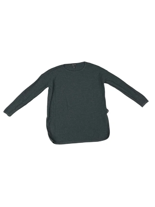 Sleek Tops Top Long Sleeve By Eileen Fisher In Green, Size: Xs