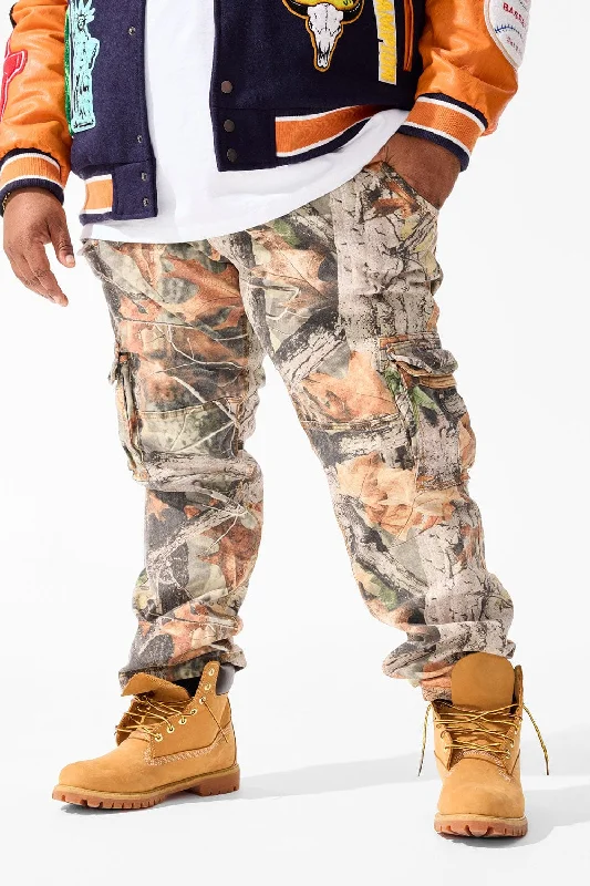 Simple Shirts Big Men's Xavier OG Camo Cargo Pants (Real Tree)