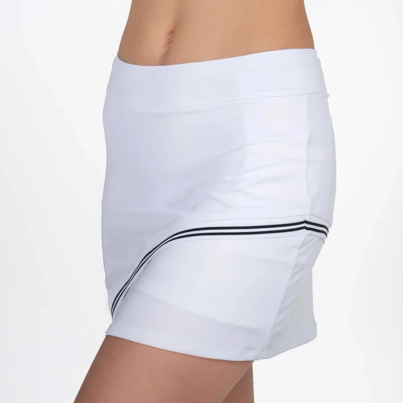 Fashionable T-shirts InPhorm Chloe Skort - White/Black