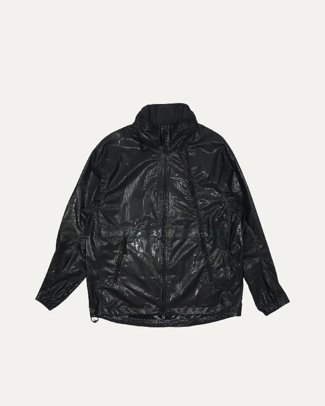 Trendy Shirts Metallic Run Proof Nylon Jacket