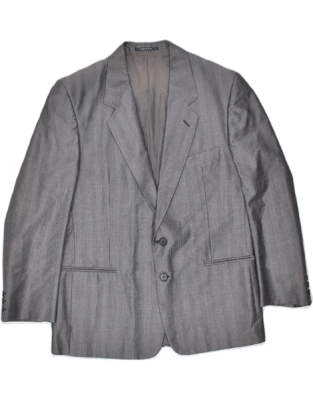 Casual Trends HIGH SKY Mens 2 Button Blazer Jacket UK 38 Medium Grey