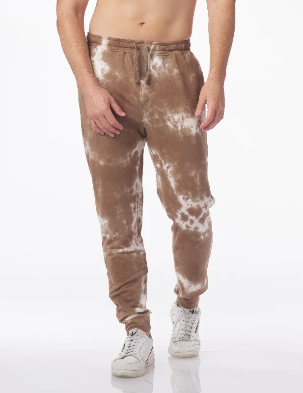 Functional Tops Juniper Jogger: Mocha Blur Dye