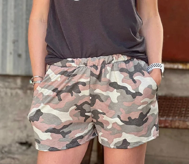 Cool T-shirts Jess Camo Shorts by Texas True Threads