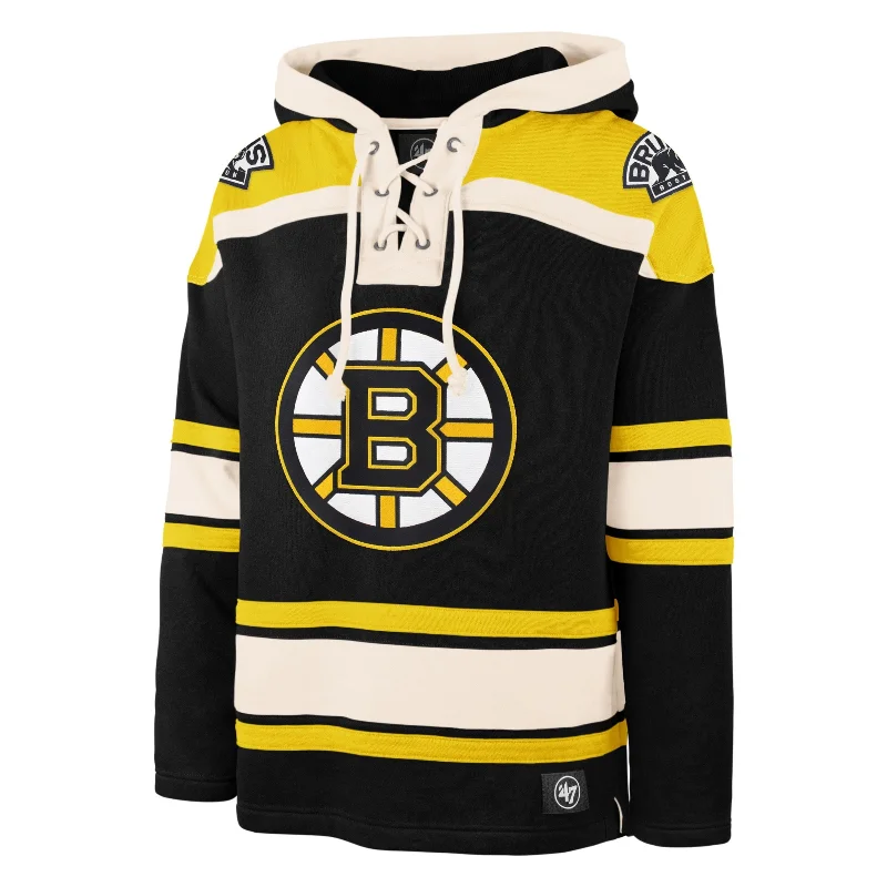 Classic Pieces BOSTON BRUINS SUPERIOR '47 LACER HOOD