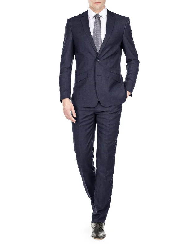 Trendy Layers Linen Suit - Mens Summer Suits in Dusty Blue - Beach Wedding