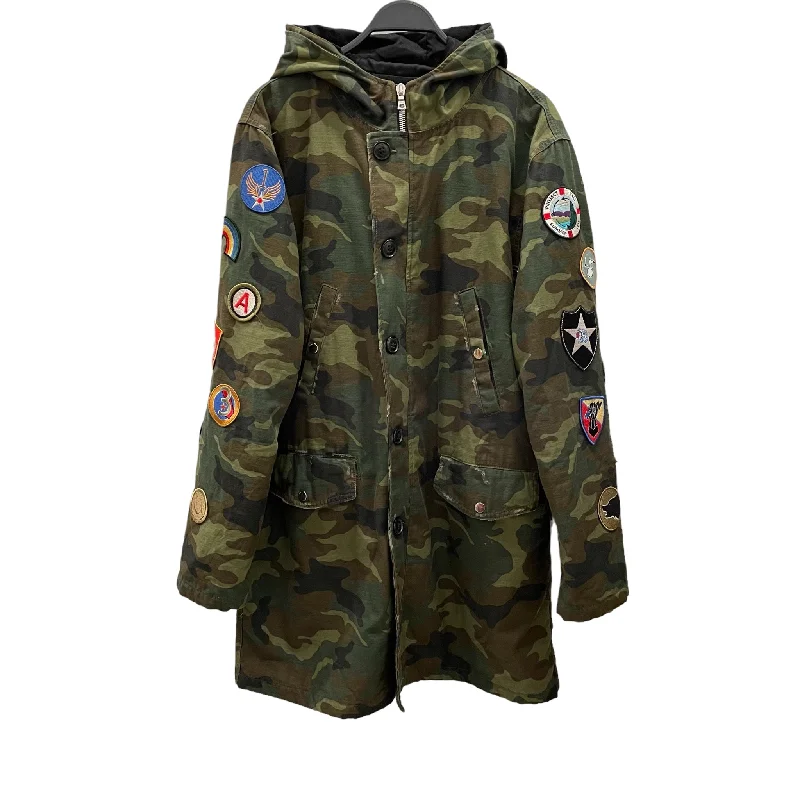 Comfortable Suits AMIRI/Jacket/XL/Cotton/GRN/Camouflage/patch sleeve/ cloud back