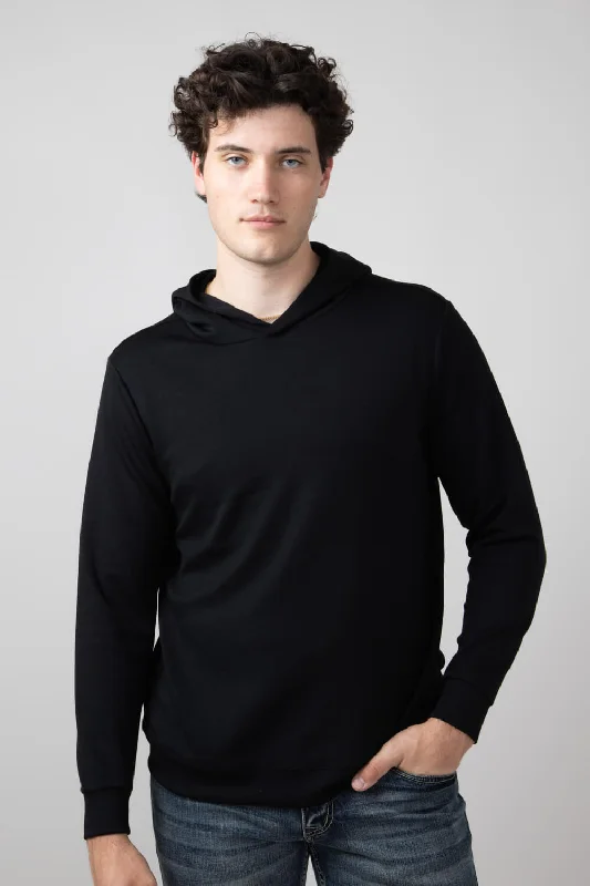 Cool Outerwear 1897 Active Ultimate Hoodie for Men in Black | MJ992-BLACK