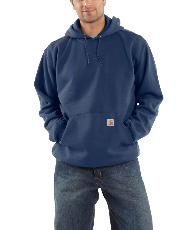 Comfortable Sweaters Carhartt Men’s Midweight Pullover Hooded Sweatshirt - New Navy