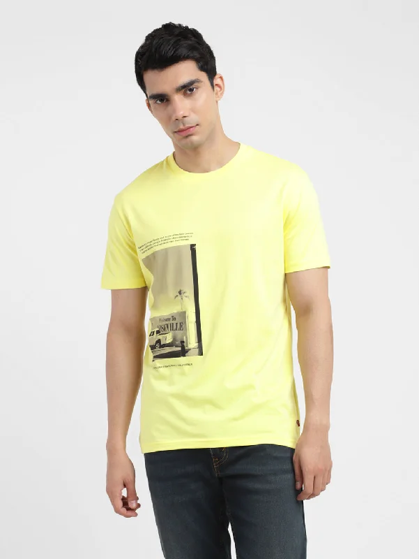 Versatile Jeans Men's Regular Fit  Crew Neck T-Shirt