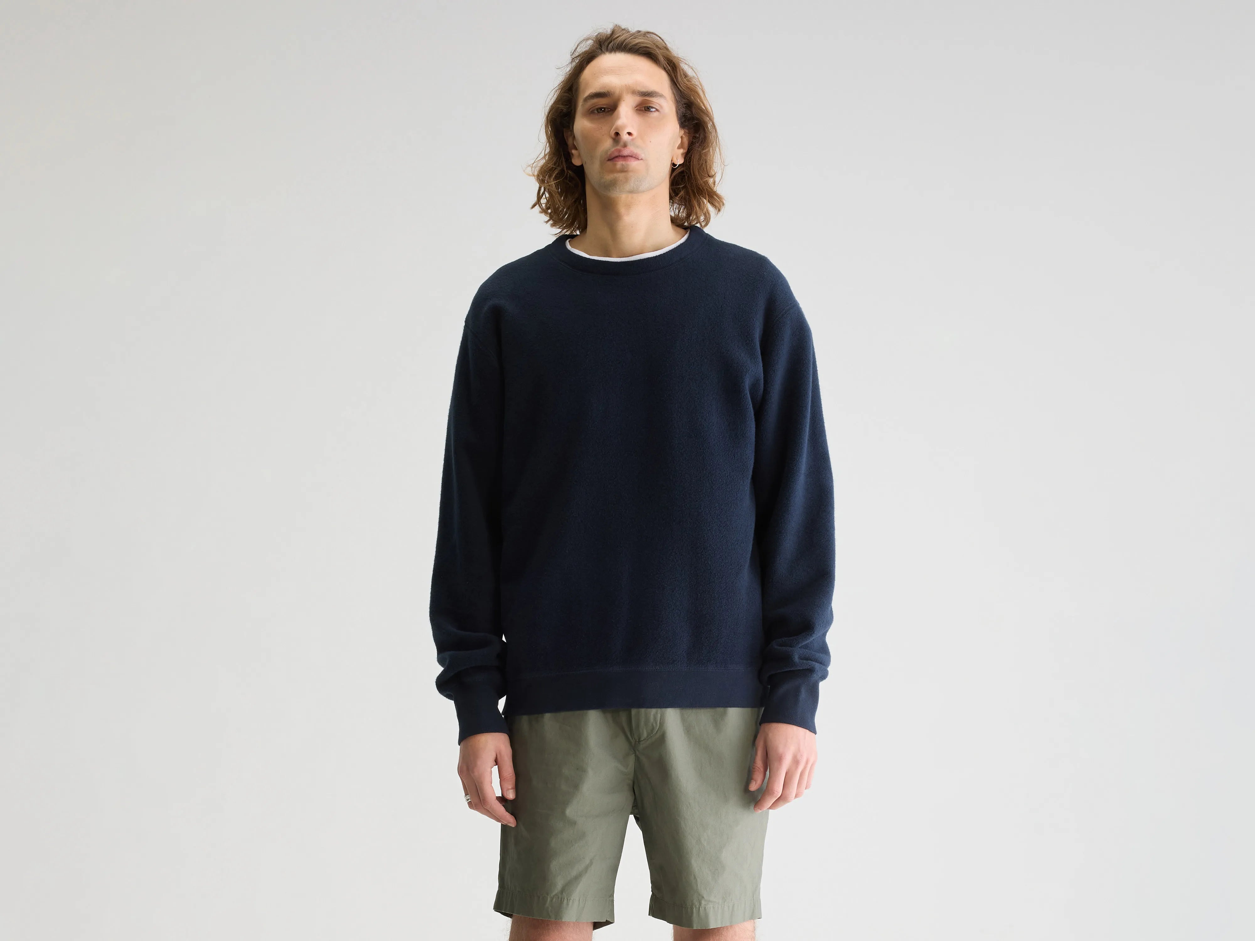 Practical Hoodies Matt crewneck sweatshirt (251 / M / PARKER)