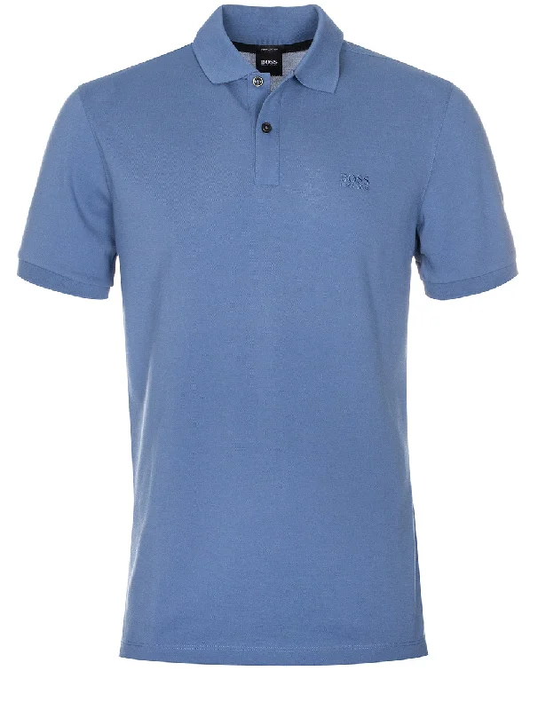 Casual Trends HB Pallas Polo Shirt Stone Blue Melange