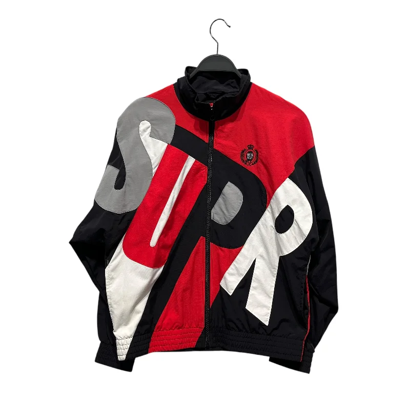 Relaxed Jeans Supreme/Jacket/S/Nylon/RED/big letter track jacket