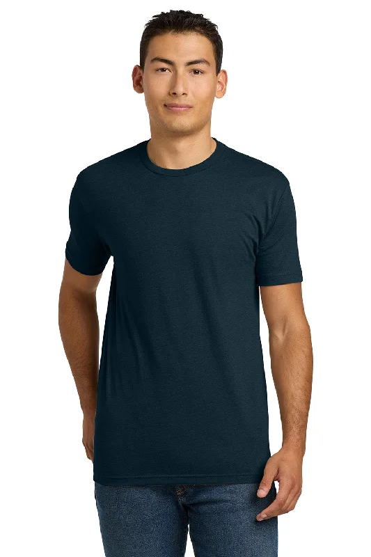 Urban Sweaters Next Level Mens CVC Jersey Short Sleeve Crewneck T-Shirt - Midnight Navy Blue