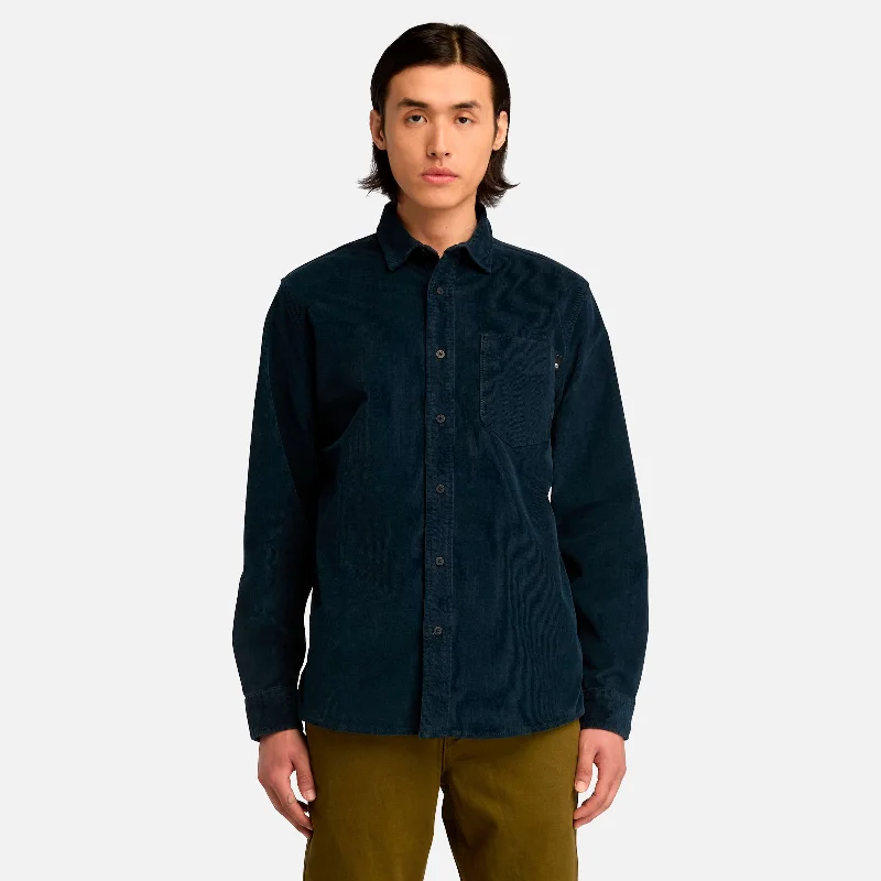 Fashion Shirts Men's Corduroy Shirt