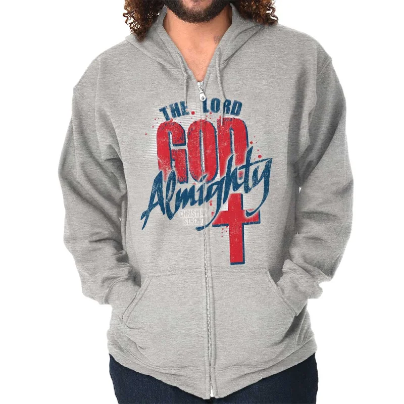 Weekend Wear God Almighty Zip Hoodie