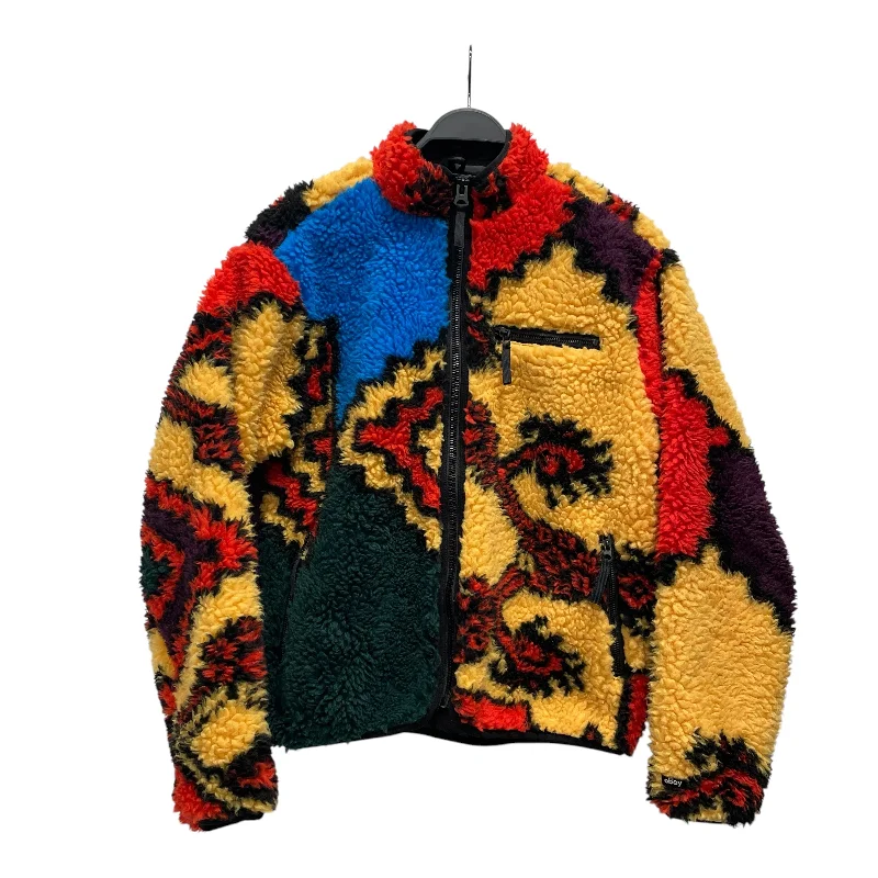 Warm Casuals OBEY/Jacket/S/MLT/All Over Print/Rug Sherpa