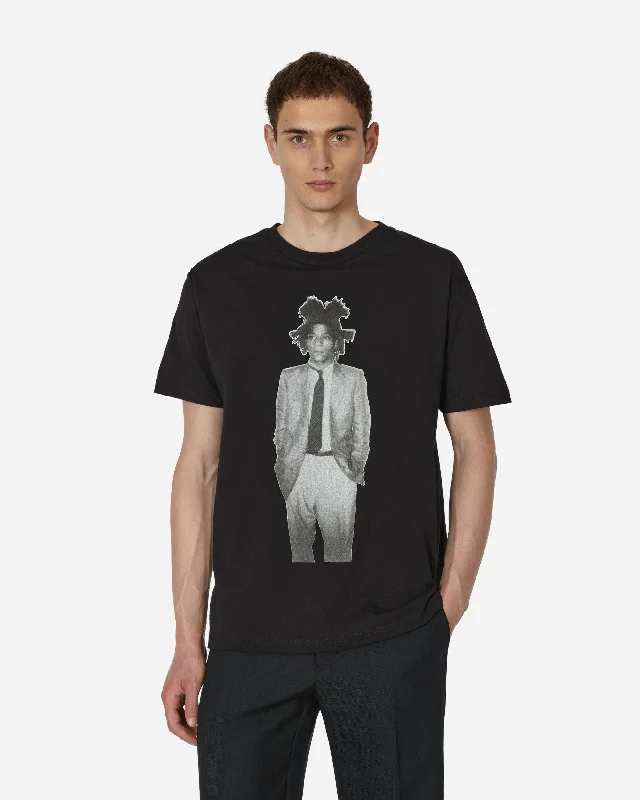 Winter Fashion Jean-Michel Basquiat T-Shirt (Type-2) Black