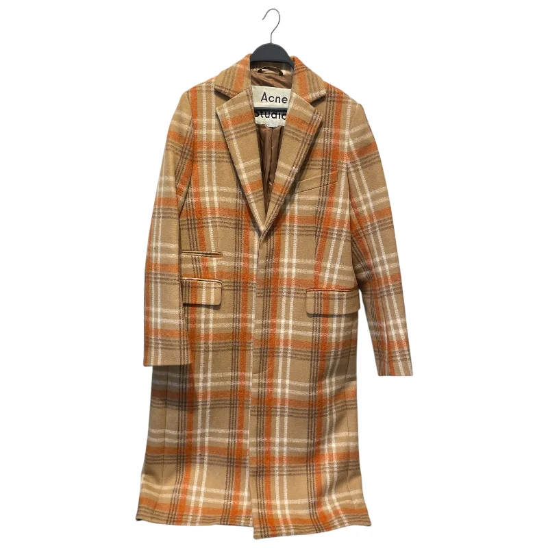 Sleek Tops Acne Studios/Trench Coat/38/Wool/MLT/Plaid/