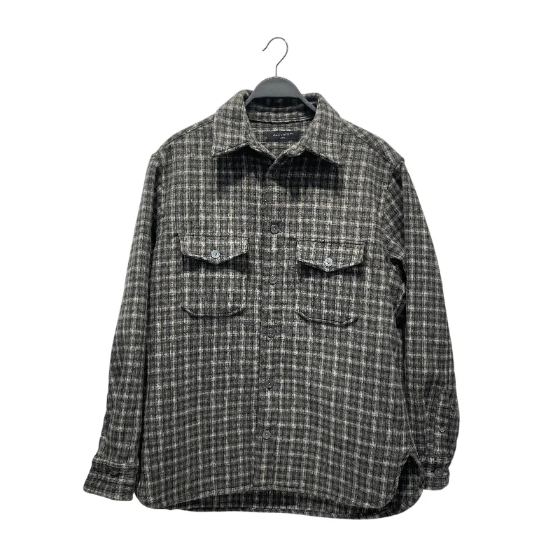 Smart Outfits ALLSAINTS/Jacket/S/Wool/GRY/Plaid/