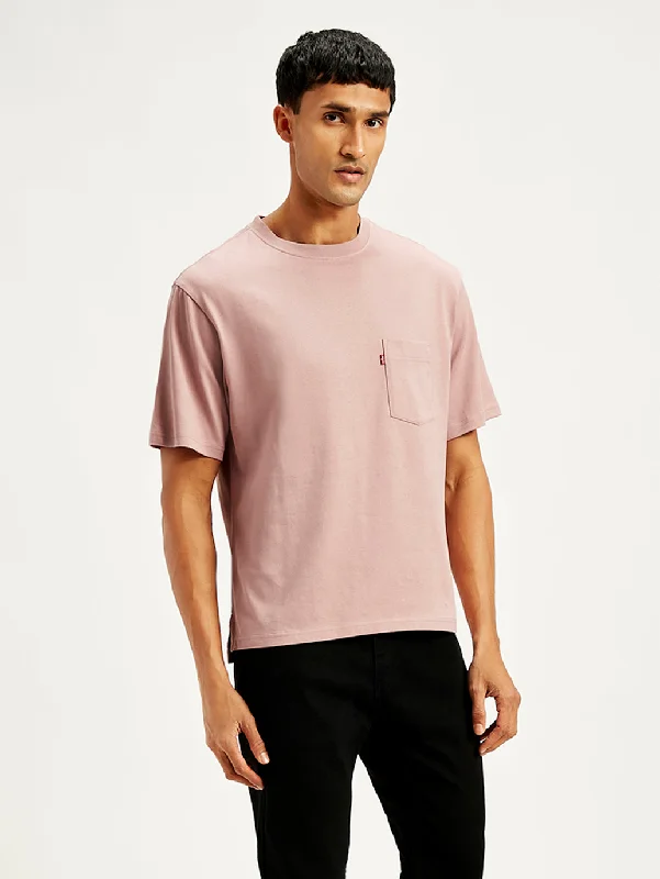 Fashion Accessories Men's Solid Relaxed Fit T-Shirt