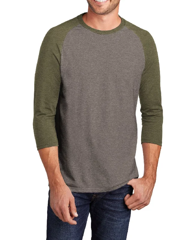 Urban Shirts Men's 3/4 Sleeve Raglan Baseball Tee