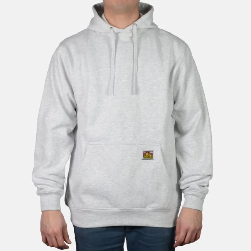 Classic Shirts Ben Davis Heavyweight Hooded Sweatshirt - Ash Grey