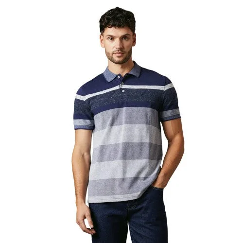 Trendy Pants Maine Mens Orlando Stripe Polo Shirt