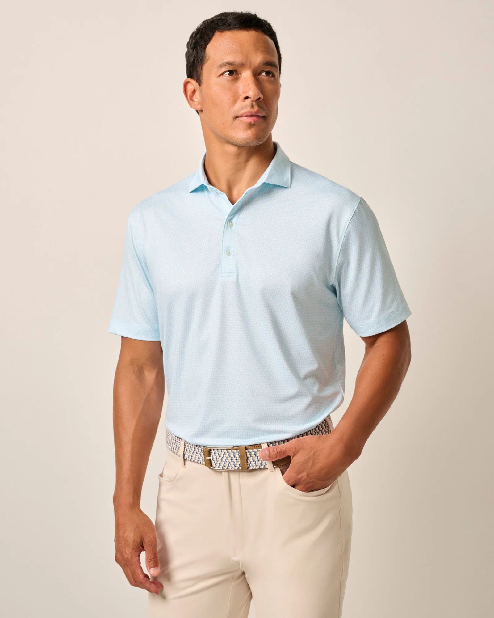 Comfortable Suits Johnnie-O Island Times Prep-Formance Polo Shirt - Tarpon